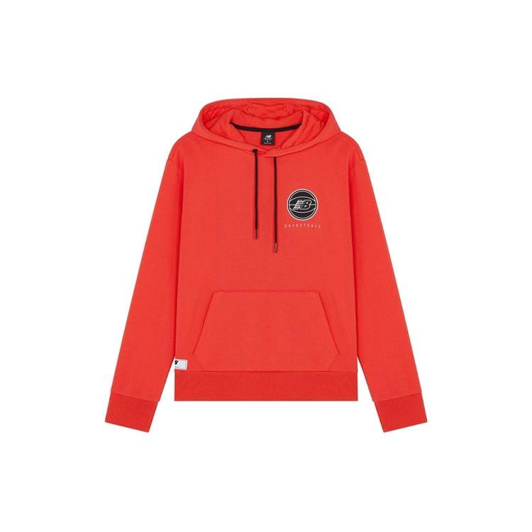 New Balance Men s New Balance Logo Printing Pullover Red MT13585-ENR L