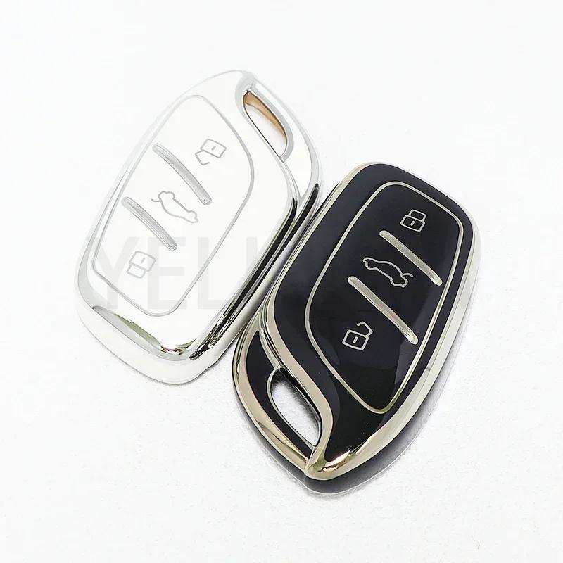 Tpu Fob Key Cover Case 3 Buttons For Mg 4  Mg4 Ev Mg Hs Gt Zs Ev Zx Mg5 Mg6 For Roewe Rx3 Rx5 Rx8 Erx5 I6 I5