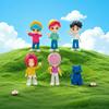 New Arrival Trendy Toy Blind Box - K-Pop: Demon Hunters Boys Group Q Version Anime Merchandise, PVC Model, Fan Idol