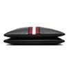 Bally Harvey Red And White Striped Vintage Versatile Zipper Commuter Casual Leather Crossbody Shoulder Bag Men Bags Black 6240272