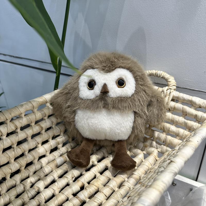 Cute Cute Little Owl Doll Plush Toy Bird Owl Doll Children Soothing Companion Doll