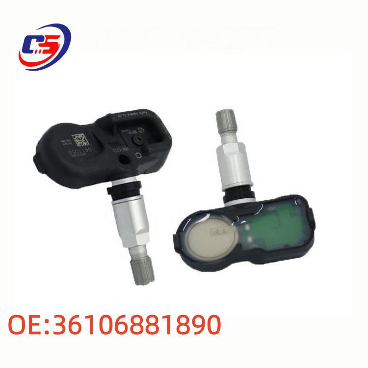 Compatible with BMW Tire Pressure Sensors: 36106856209, 36106881890, 6855539. 36106881890
