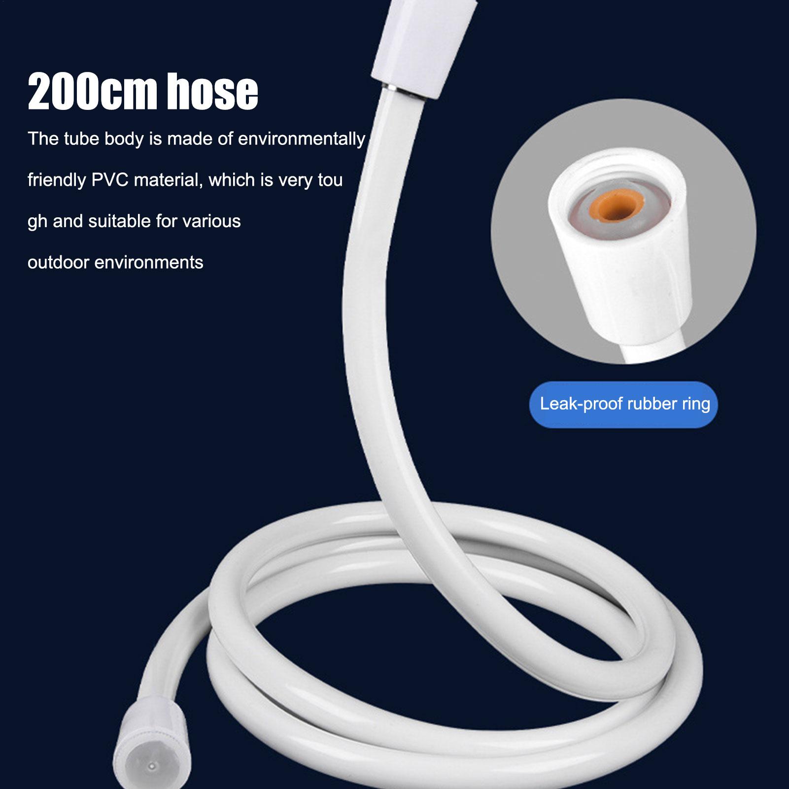 

Camping Shower Pump Outdoor Camp Shower Pump Electric Sprayer Head for Car Washing Tent Bathroom Garden Beach Rv Pet Bath Hiking CN