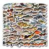 55 Deep Sea Fish Graffiti Stickers for Suitcases, Notebooks, and Mobile Phones