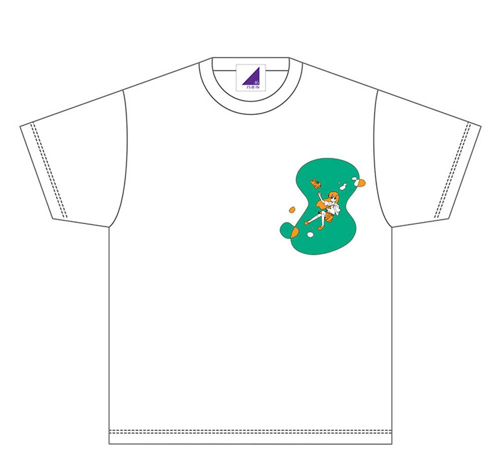 [Nogizaka46] August 2024 Birthday Commemorative T-Shirt/Haruka Kaki (L)