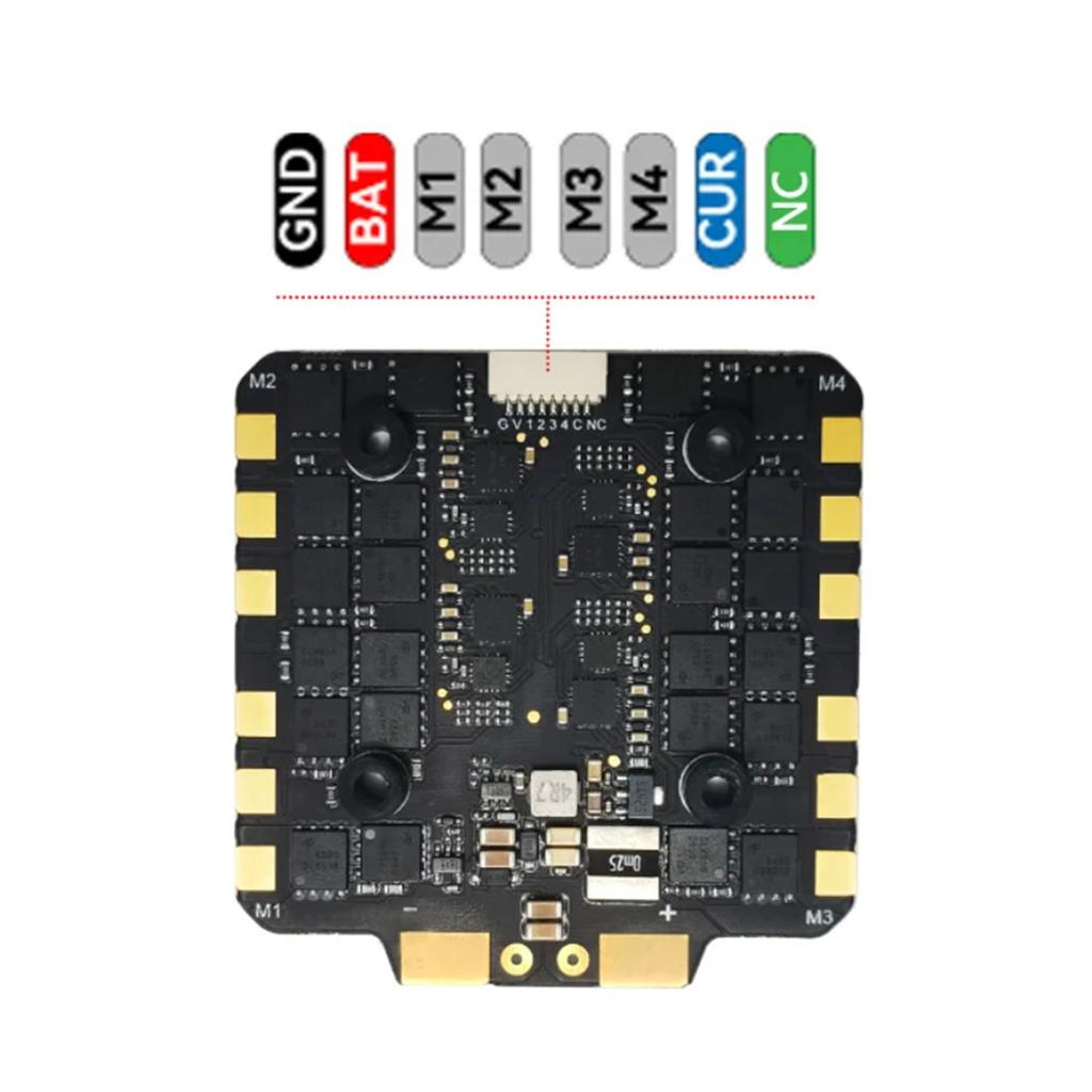 100A 4in1 BLheli_S ESC for Remote Control 13inch 15inch FPV Freestyle Racing Quadcopter Accessories