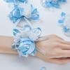 Romantik Seidenblume Braut Handgelenkblume Corsage für Hochzeitsfotografie Verlobungsparty Zubehör Handgelenkdekoration