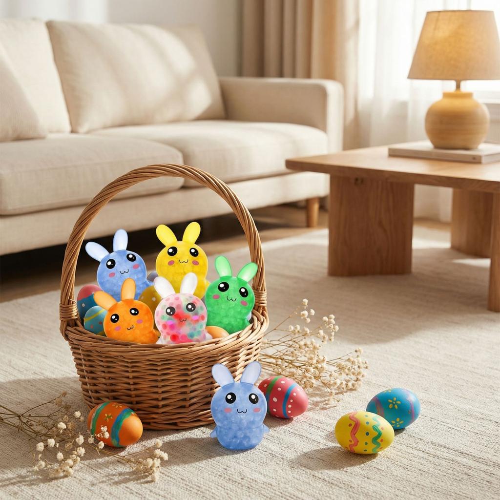 Easter Basket Stuffing  Easter Basket Stuffing  Easter Toy Stress-relieving Finger Ball  Easter Basket Gift Ideas 5pcs  10ml