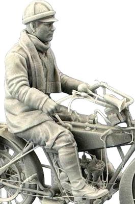 Copper State Models German Messenger Soldier Riding Position Resin Kit COPF35057 1/35