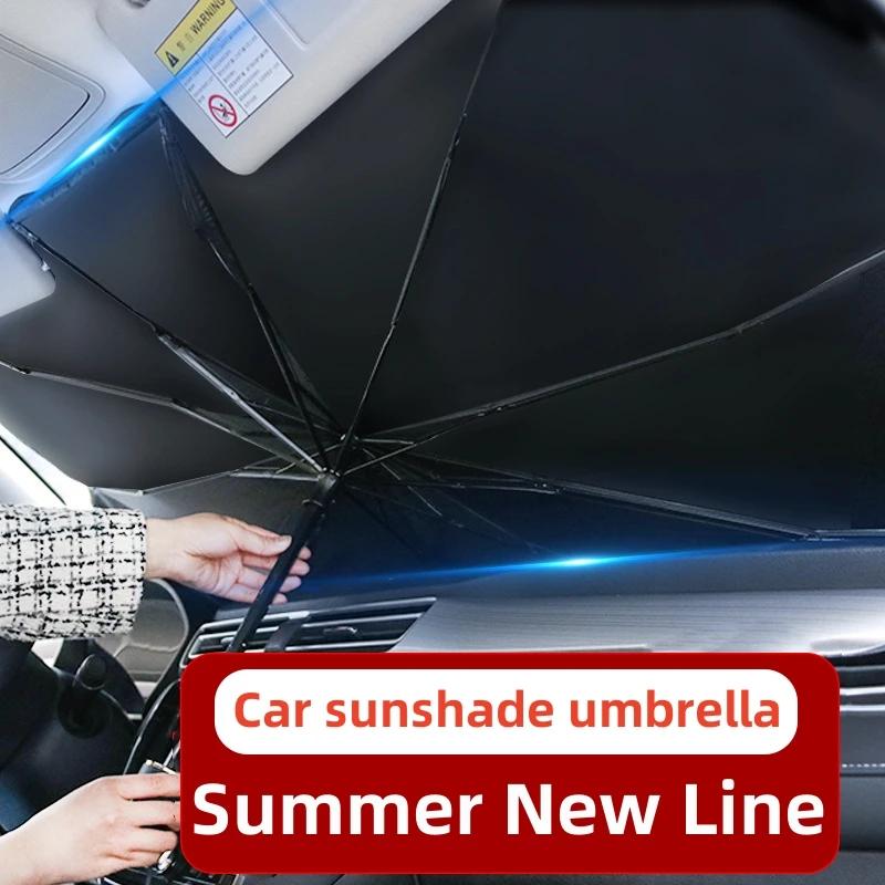 Car Windshield Sunshade Car Front Shading Sun Shade Upgrade Auto Parasol Umbrella Type for Car Window Summer Sun Protection