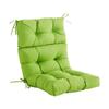 Garden Rocking Chair Cushion Foldable for Deep Seating Lounger Green