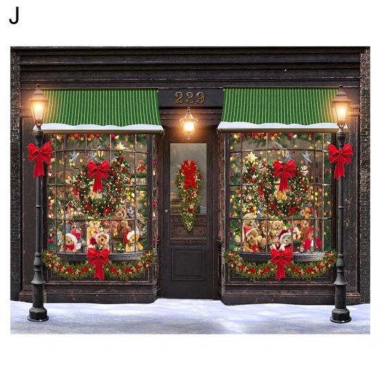 Gobelin świąteczny Przezroczysty nadruk Cukierkowy Miękki Jasny Zimowy Kolor Dekoracyjny Ręcznie Robiony Sklep Wzór Tło