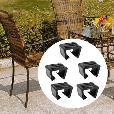 5 Pack of Clips for Patio Sofa, Outdoor Furniture Fasteners, Small Rattan Sectional Clamps