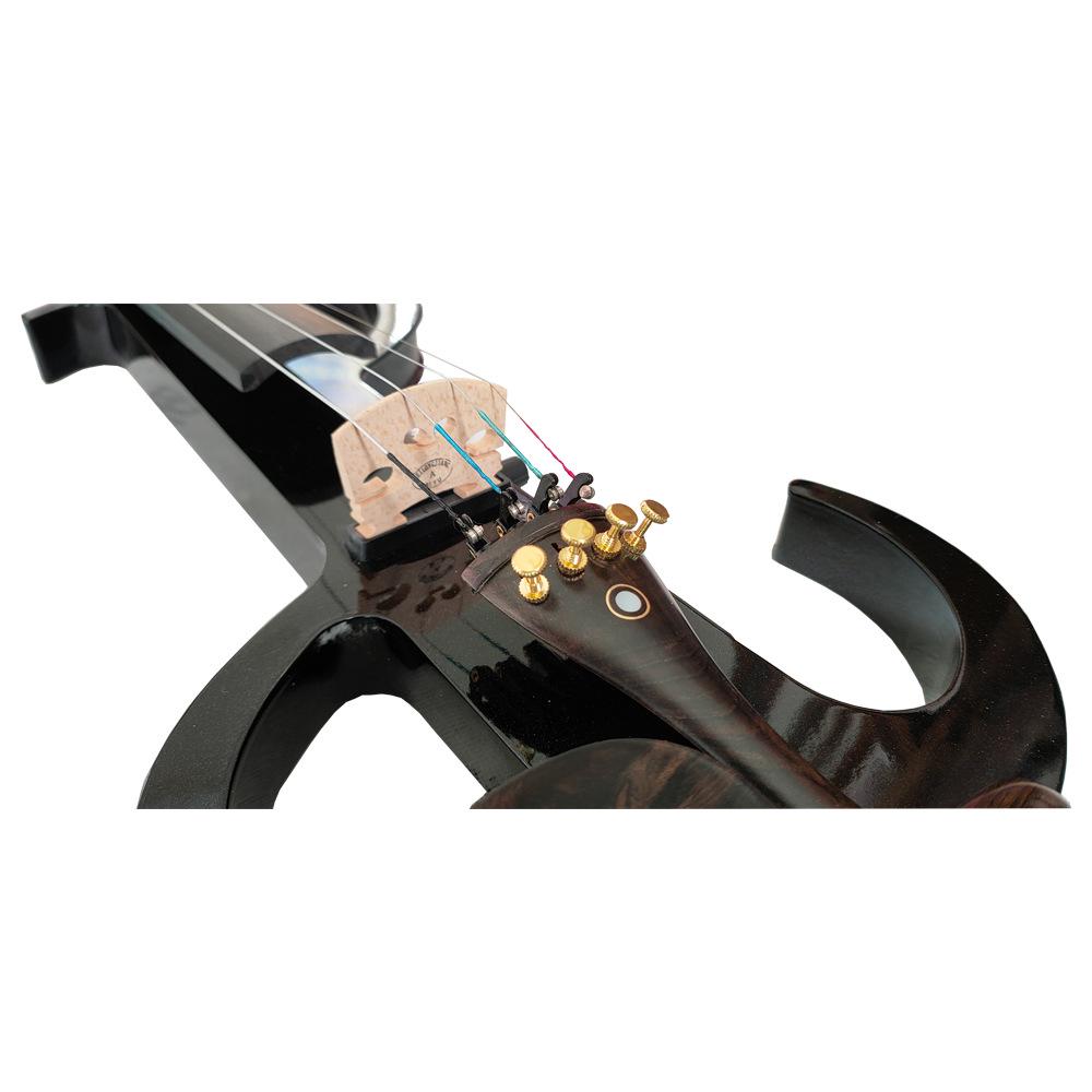 Beginner Black Electroacoustic Violin