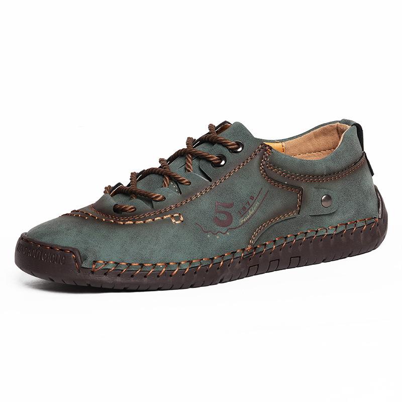 Spring Leather Shoes Casual Dress Single Shoes Casual Shoes Handmade Large Size