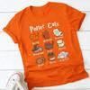 Cute Potter Cats Mom Shirt Fashion Plus Unisex Tshirt Harajuku Short Sleeve Crewneck Cotton Kawaii Casual Printed Tshirt Tops
