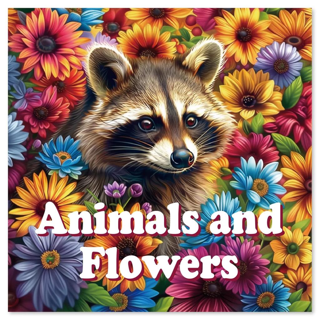 Mandala Animal Coloring Books Arts Beginners Creative Graffiti Illustration Adult Handicraft DIY Drawing Book 24 Page