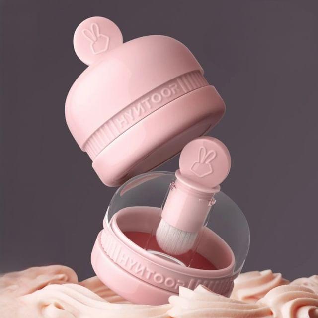 HYNTOOR - Банка-макарон Мусс для губ Многоцелевой - 5 Цветов M03# Sweet Potato - 6g