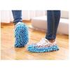 1 Pair Mop Slippers Shoes Brushing Foot Socks Floor Cleaner Bathroom Office Kitchen Supplies Random Color Deft Design