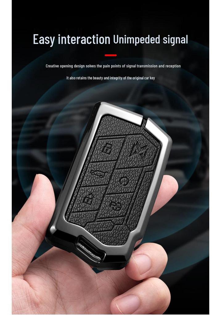 Mengshi 917/M800 Off-road Key Case: High-end Buckle Remote Shell