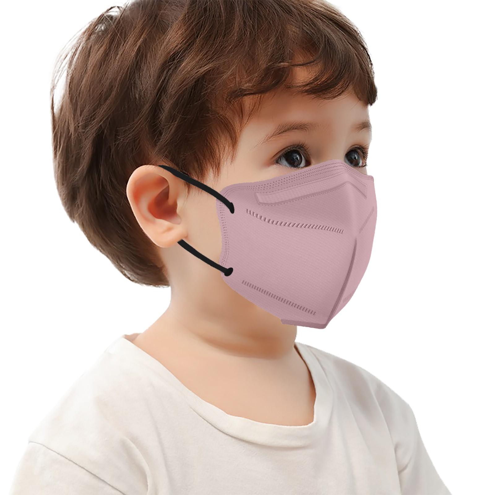 

Face Masks For Kids 50 Pack, Children Disposable Mask For Boys And Girls Aged 2-12 One Size фиолетовый