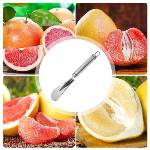 Stainless Steel Citrus Peeler, Grapefruit Peeler, Lemon Peeler, Orange Peeler, Quick Peeling, Easy and Safe, Hand Protection, Rust-proof, Lightweight,