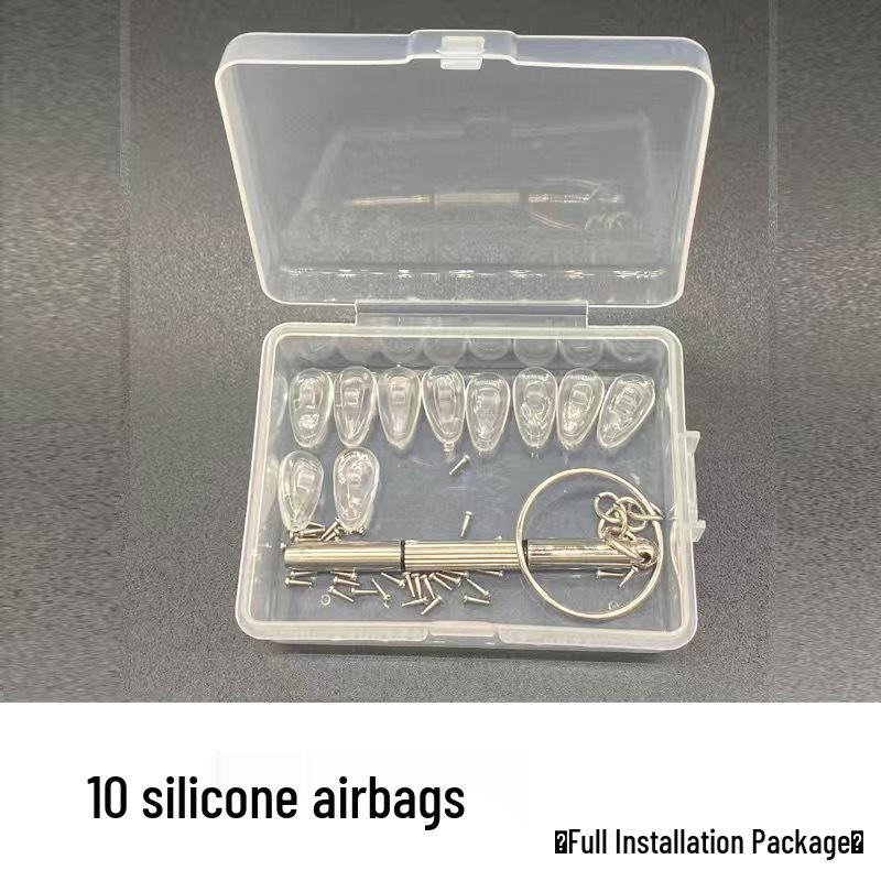 Супермягкие силиконовые противоскользящие носоупоры для очков