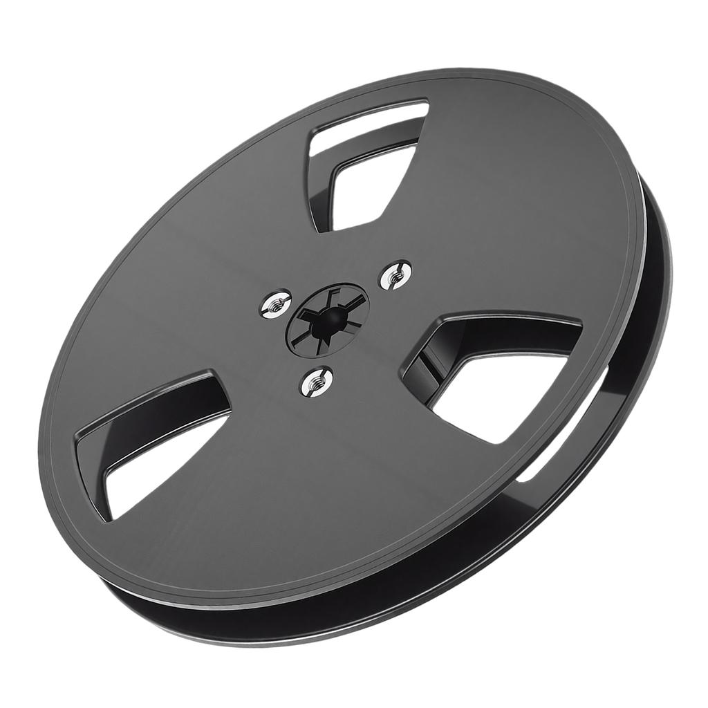 1Celsius4 5 Inch Empty Tape Reel Fit for Reel to Reel ABS Vintage Open Reel Sound Tape Empty Reel with 3 Holes