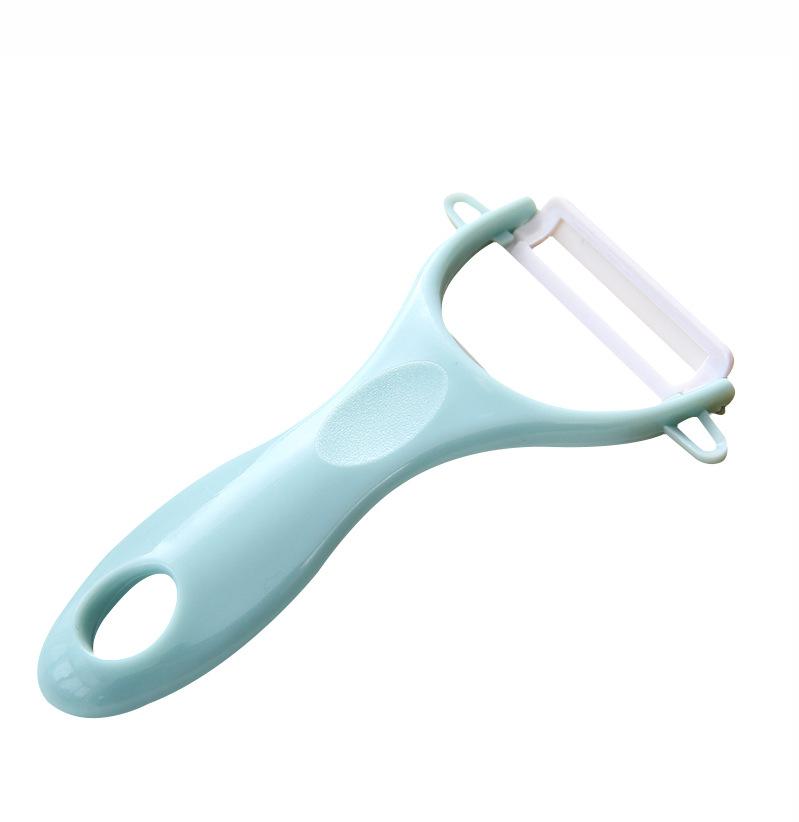 Factory Price Ceramic Fruit Peeler Kitchen Multi-Function Planer Paring-knife Household Peeling Knife Potato Peeler синий