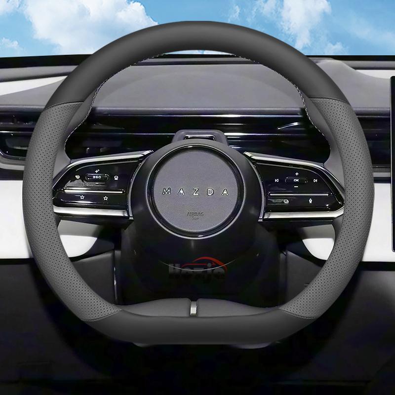 Leather Car Steering Wheel Cover for Mazda EZ60 EZ 60 2025 Accessories
