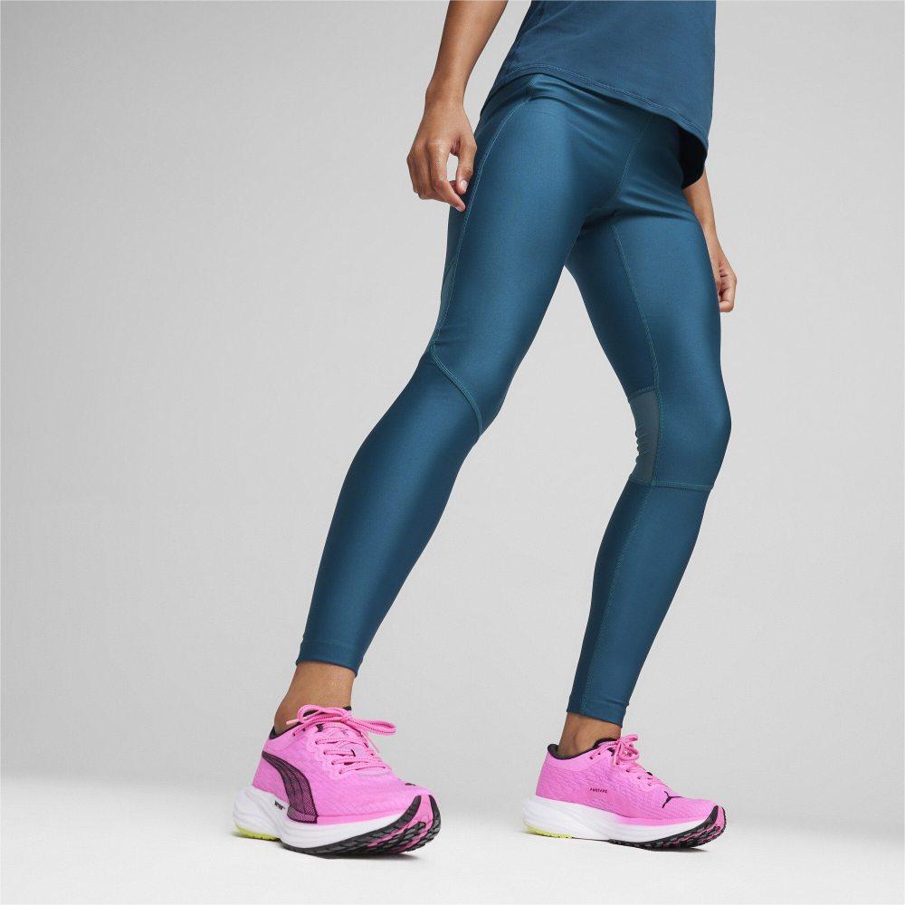 Puma Run Ultrafrom High Waist Tight Women Bottoms Ocean-Blue 524966-21