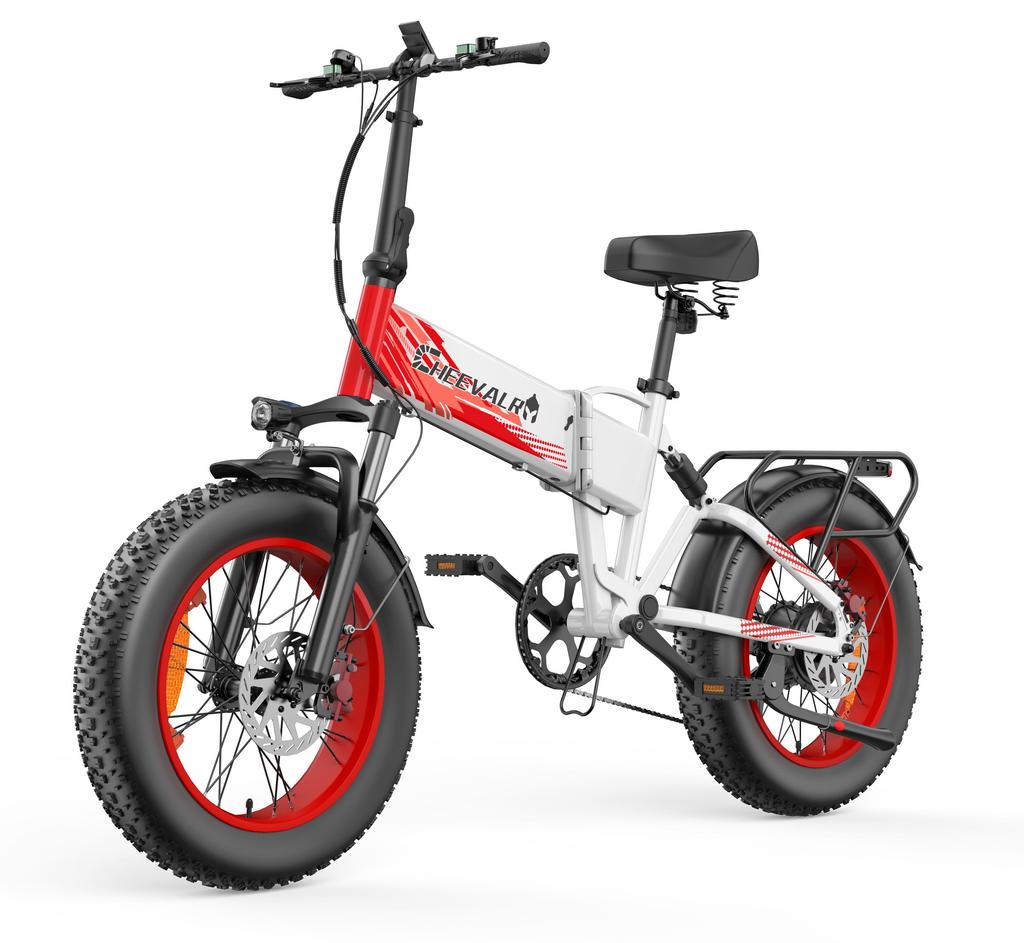 Cheevalry CF1000-1 All-Terrain Electric Bicycle 1000W Motor 48V20Ah Battery 20 Inch Fat Tires 150KG Load Outdoor Riding E-Mountain Bike