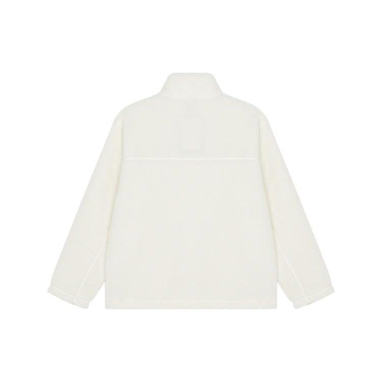New Balance Jackets Men's White Stand Collar Thickened Other AMJ23351-CIC