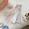 Girls' Summer Lace Leggings - Stylish, Lightweight Casual Cropped Pants