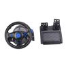 Yctze 180° Rotating Gaming Steering Wheel with Pedals, 7-in-1 Vibration USB Racing Game Wheel, Steering Controller for PC Racing Games