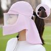 Shades Neck Cycling Sun Hat Breathable Sunshade Hat Portable Summer Sun Hats  Women Men