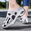 Flying Weave Cushioning Plattorm Walking Sneakers Ladies Non-Slip Size 35-42 Women Summer Half Slippers Breathable Casual Shoes