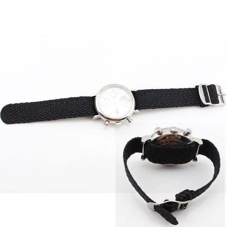 Belen High-End Soft Woven Nylon Watch Strap, One-piece 20mm/22mm Perlon for Submariner