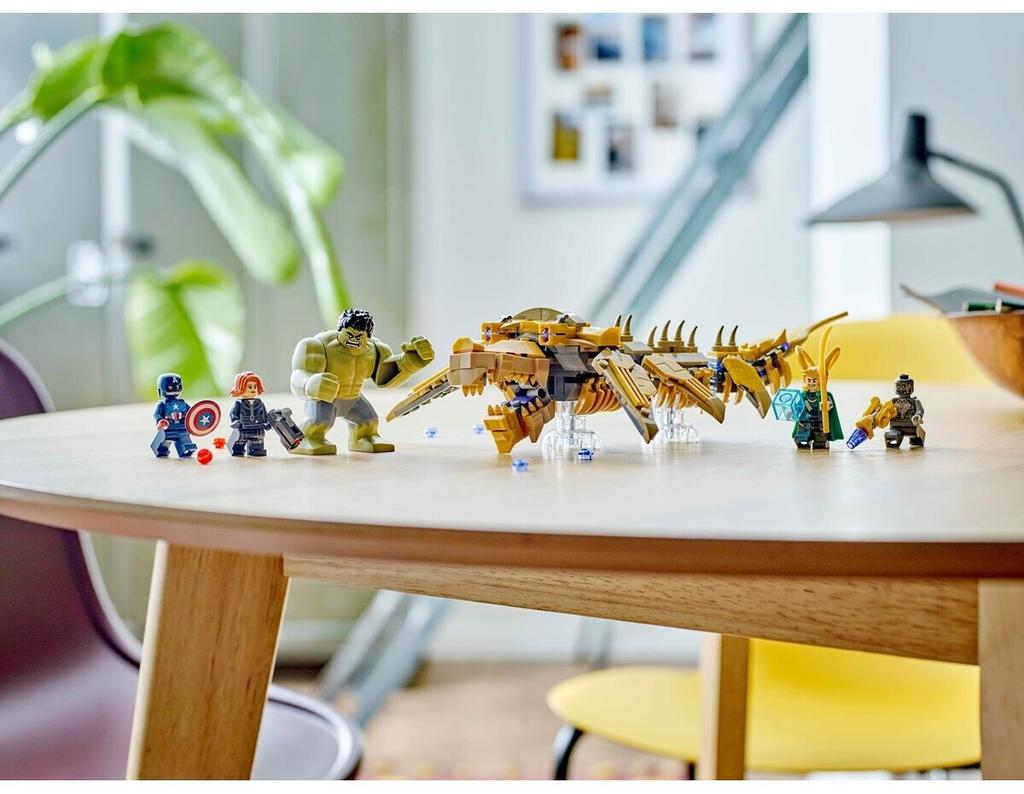 LEGO конструктор Космический корабль Marvel – Мстители против Левиафана (76290)