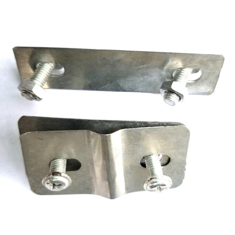 Universals Iron Brackets For Bike Basket Rusts Resistant Bicycles Basket Mounting Plate Quickly Tool Setups