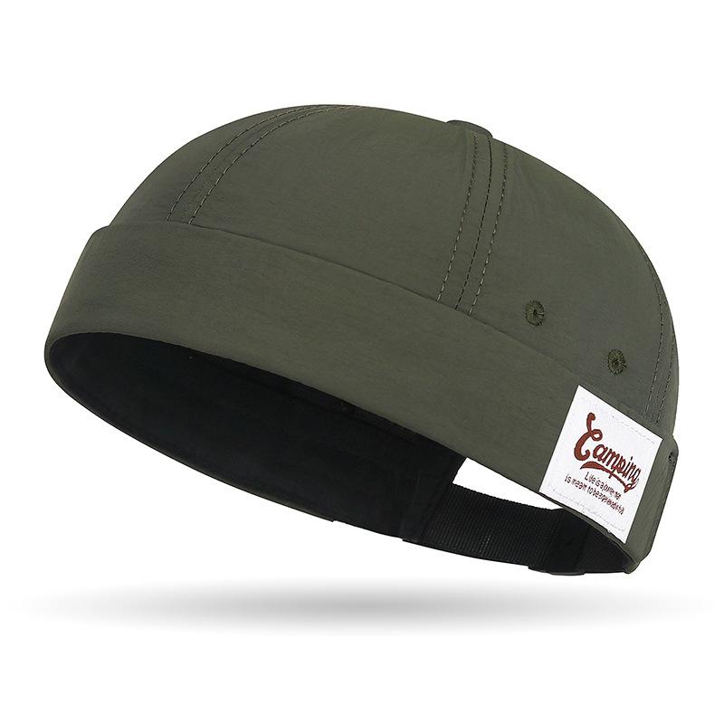 Quick-drying Breathable Landlord Hats, Trendy Brim Melon Rind Hats for Couples, and Stylish Hip-hop Tang Hats