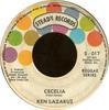 7inch Record KEN LAZARUS  Cecelia  Ill Never Turn My Back O S017 Steady Records US Reggae Ska  Dub Used