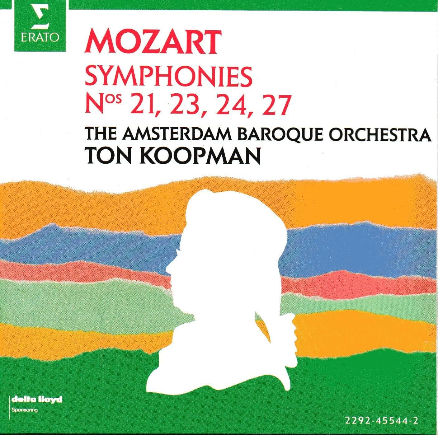 

CD MOZART, KOOPMAN; ABS - Symphonies 2292455442 Erato 1990 Germany Classical Used