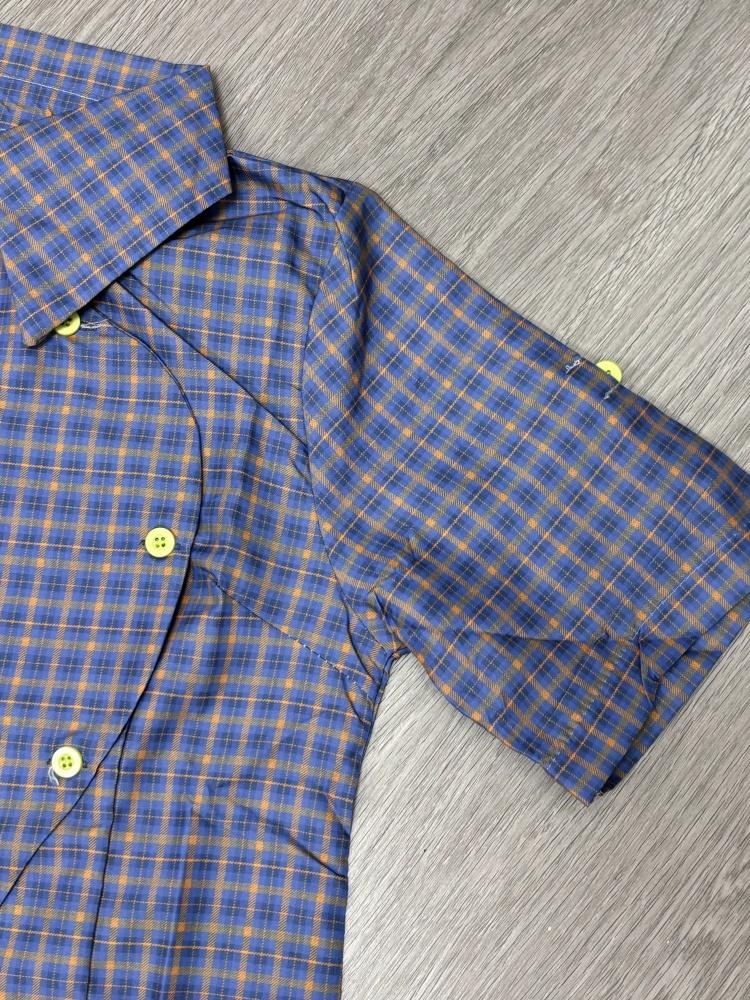 Estetică, vintage, retro, cămăși în carouri, pentru femei, Y2k, vară, cu un singur piept, pentru birou, bluze pentru femei, coreeane, casual, subțiri, topuri