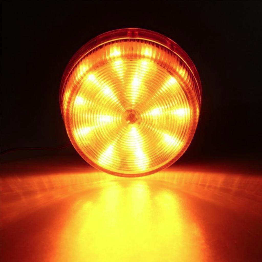 Warning light, beacon, orange flashing light, magnet, strong light