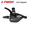 Schimbător Trigger LTWOO A5 1x9 Viteze + Schimbător Spate, 9s pentru MTB Compatibil cu ALIVIO / ACERA