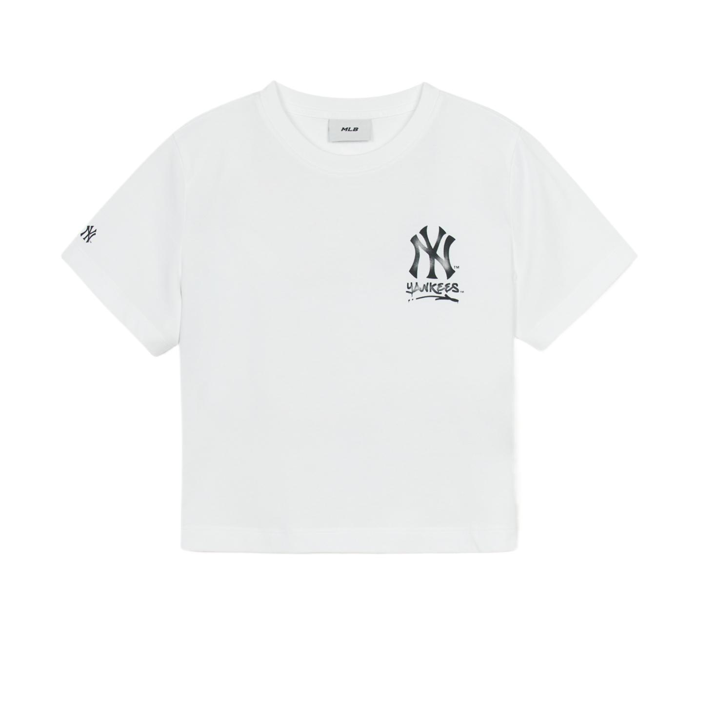 

New MLB New York Yankees Regular T Shirt Women s White 3FTSB5153-50WHS XS