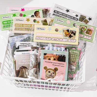 50 Φύλλα Μόδα Κορίτσι Scrapbook Ημερολόγιο Αυτοκόλλητο Χαριτωμένο Πραγματική Φωτογραφία Γατάκι Σταθερό Αυτοκόλλητο DIY Διακόσμηση Αποσκευές Κιθάρα Τηλέφωνο Αυτοκόλλητο