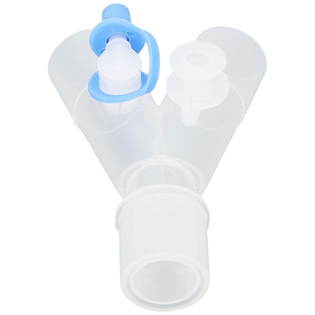 T-formad syrgasslangkoppling 2 hål återanvändbar lätt att rengöra för andningsmaskinslang