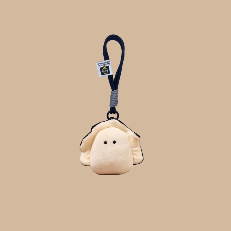 

Funny Food Doll Keychain Plush Pendant Plant Doll Burger Fries Cheese Doll Pendant Cookies